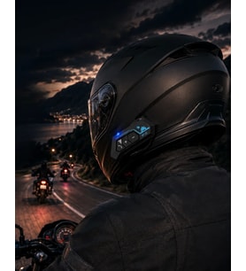 Şarjlı Bluetooth Kask Kulaklığı Navigasyon ve Müzik Destekli