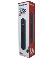 TERMAL AKIM KORUMALI 4LÜ PRİZ 3XUSB 2MT ANAHTARLI UZATMA KABLO SİYAH 10A - 2500W (5680)