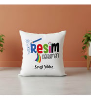Resim Öğretmeni Yastık