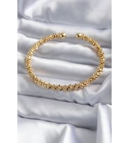 316L Çelik Gold Renk Kadın Bileklik 5886 - GLST9016-5690