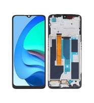 Oppo A55 Ekran Dokunmatik Çıtalı (Siyah)