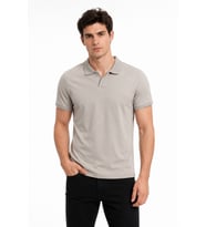 Erkek Polo Yaka Kısa Kollu Tişört Regular Kalıp T6103 BGL-ST05548