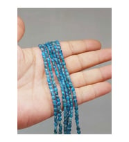 Bileklik Boy Apatit Taşı Yassı Dizi 2.5*4mm (51210) Yarım Dizi (17CM UZUNLUĞUNDADIR)