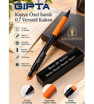 Kalemhane Gıpta Kişiye Özel 0.7 mm Versatil Kalem – Silgili, Ergonomik, Özel Kutulu