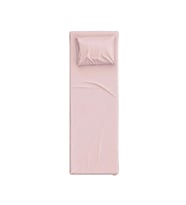 ÇARŞAF TAKIMI , TeK KİŞİLİK DÜZ RENK FITTED ÇARŞAF 100 X 200 VE 1 AD 50 X 70 YASTIK KILIFI (Pudra)