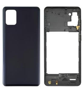 Samsung Galaxy A31 - SM-A315F FULL Kasa Arka Kapak Takım SİYAH
