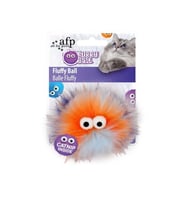 Furry Ball-Fluffer Catnipli- Turuncu 9,5x9x5x5 cm