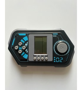 Büyük Tetris Gri-Siyah Renkli 15x8 Cm (Çok Renkli)