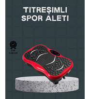 Titreşimli Egzersiz Platformu Evde Spor ve Kas Aktivasyonu