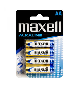 Maxell Lr6 Aa Alkalin Kalem Pil 4 lü Paket Blister