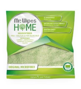 MR. WIPES MİKROFİBER HALI - KOLTUK VE YER SİLME BEZİ 40X40CM