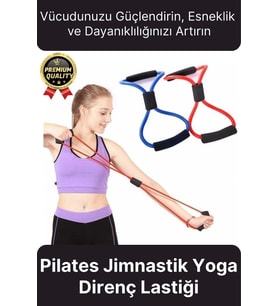 Özel Üretim Spor Aleti Kas Açma Germe Dayanıklı Pilates Jimnastik Yoga Egzersiz Direnç Lastiği