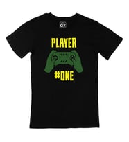 Pembe Player One  Siyah Tişört