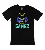 Gamer Hand Siyah Tişört