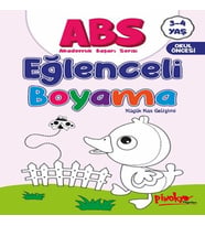 ABS 3-4 Yaş Eğlenceli Boyama