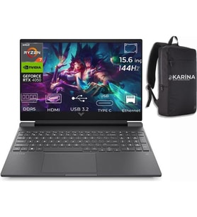 HP Victus Gaming Amd Ryzen™ 7 8845HS B9KM3EA-27 48GB 4tb RTX4050 6gb W11PRO 15.6" Full Hd Gaming Laptop