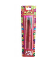MUM SİMLİ 14CM KIRMIZI PK:6-