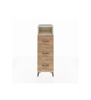 Kronos Dolap Tek Raflı 3 Çekmeceli 44x59x134 Aytaşı-Çam