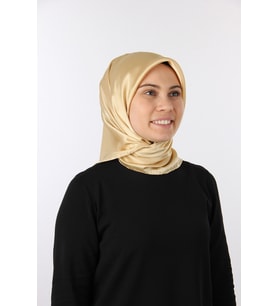 361 Aker Taşlanmış Düz İpek Eşarp 7747758