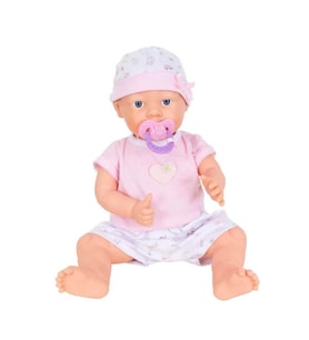 Sesli Parmak Emen İlk Bebeğim 45 cm