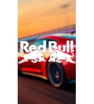 Redbull 20x8 Jdm Yazı Araba-motosiklet Cam Etiket Sticker Beyaz Renk