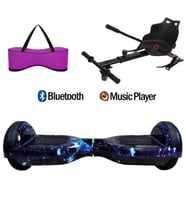 Citymate Elektrikli Kaykay Hoverboard Akıllı Denge 6.5 Inch + HoverKart + Çanta EXTREM PAKET D12
