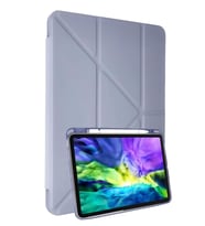 Newface Apple iPad 2025 10.9 10.Nesil (A16) Kılıf Kalemlikli Mars Tablet Kılıfı - Lila