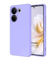Microsonic TECNO Camon 20 Pro 5G Kılıf Groovy Soft Siyah (Lila)