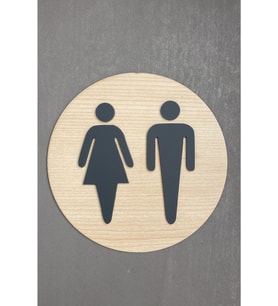 Akçaağaç Serisi Wc Yönlendirme Levhası