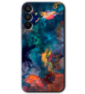 Galaxy A15 Kılıf HD Desen Baskılı Kılıf - Color Storm