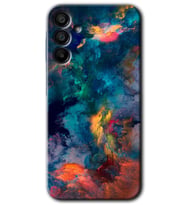 Galaxy A15 Kılıf HD Desen Baskılı Kılıf - Color Storm