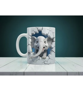 Baskılı Kupa Bardak 3D FİL BASKILI