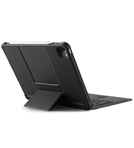 Dux Ducis iPad Pro 12.9 2022-2021-2020 SK Series Kablosuz Bluetooth Klavye Touchpad Kılıf (Siyah)