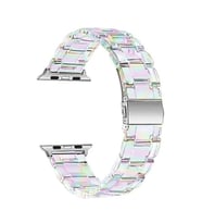Apple Watch 6 7 8 9 10 Se Ultra 38 40 41mm Uyumlu Şeffaf Hologram Kordon