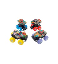 Çarpınca Dönüşen Sürtmeli Off-Road Araç - 13cm Boy ile Hızlı ve Çevik (Kırmızı)