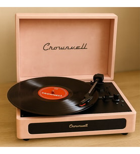 Şık Pembe Crownwell Casablanca Pikap – Nostaljik & Modern Tasarım (Pudra Pembe)