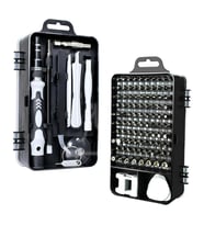 Durukar® Hassas Tornavida Seti Bilgisayar Pc Telefon Onarım Aracı Seti Manyetik 115 in 1 Tornavida S