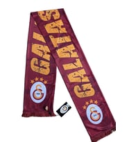 Galatasaray Lisanslı Kırmızı Şal Atkı
