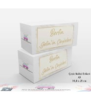Çeyiz Kolisi Etiketi / A5 - 10 Adet