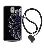 Samsung Note 3 4 5 8 9 20 Ultra 10 Lite Kılıf Boyun Askılı Silikon Çiçekler 1639
