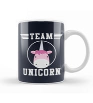 Team Unicorn Kupa Bardak Porselen