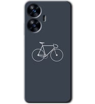 Realme C55 Kılıf HD Desen Baskılı Kılıf - Bike
