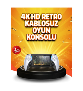 HDMI Çıkışlı Çok Fonksiyonlu Renkli Ekranlı El Konsolu