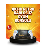HDMI Çıkışlı Çok Fonksiyonlu Renkli Ekranlı El Konsolu