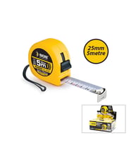 12 ADET 5MT X 25MT STOPLU ŞERİT METRE (5680)