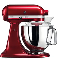 KitchenAid Artisan 5KSM175PSECA Candy Apple 4.8 L Stand Mikser (Kırmızı)