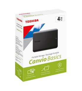 Toshiba 4TB Canvio Basic Usb 3.2 Gen1 HDTB540EK3CA