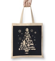 Top Gun Christmas Tree Silhouette Bez Çanta Uzun Saplı