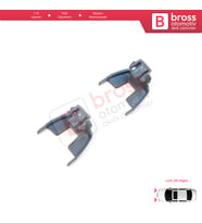BMW 5 Serisi F10 F11 F18 LCI 2009-2017 için 2 Adet Gündüz Farı Angel Eye Far Montaj Braketi