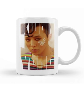 Bigbang Gdragon Typography Kupa Bardak Porselen